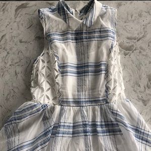 Cutout Peter Pan Collar Dress